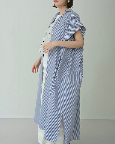 Herencia<br>バックリボンシャツドレスワンピース