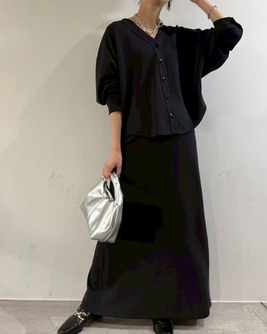 9月19日ライブ<br> cafune<br>バックフリルスカート