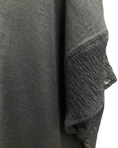 ayane予約<br>コットン/レーヨン/リネンドッキングプルオーバー