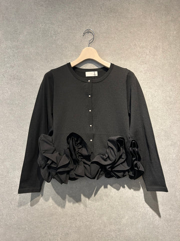 Mewl <br>ペタルフリルカーディガン