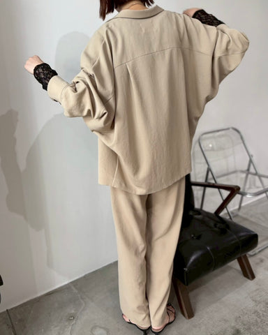 cafune<br>drape washer dolman jacket