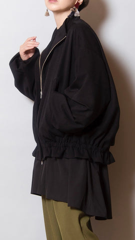 loab<br>タックスリーブギャザーブルゾン