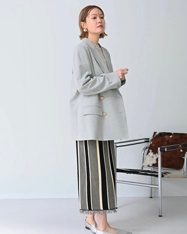 HERENCIA <br> Zigzag stitch jacket