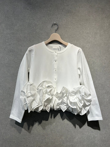 Mewl <br>ペタルフリルカーディガン