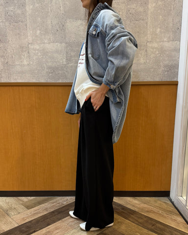 cafune<br>ノルディスワイドパンツ