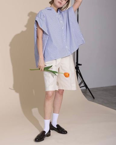 Herencia <br>Back ribbon blouse
