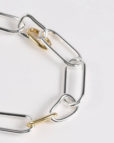 Nothing And Others<br> Multi-motif mix chain Bracelet / マルチモチーフミックスチェーンブレスレット