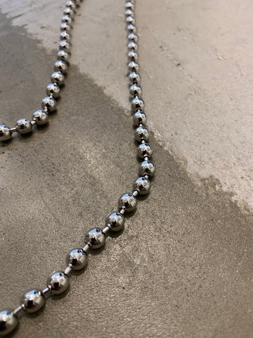 Sea'ds Mara Attachable ball chain necklace 6.4mm