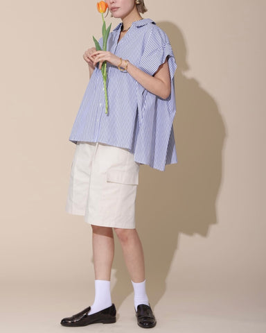 Herencia <br>Back ribbon blouse