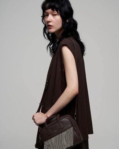 Boutique Ordinary<br>Sleeveless No-Collar Jacket