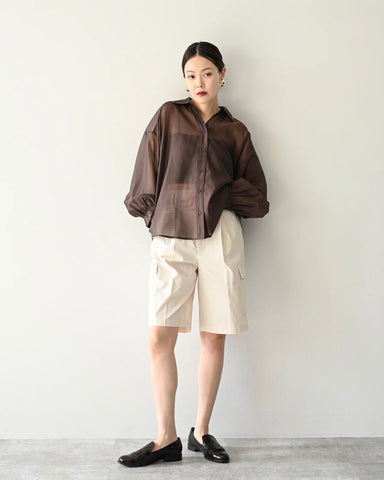 Herencia<br>Back Ribbon Relax Blouse