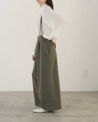 mink chair <br>ダブルクロスサロペット