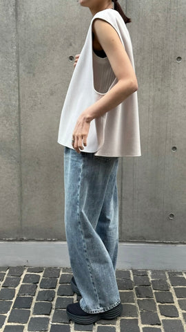 cafune<br>ジャージーメルトンベスト