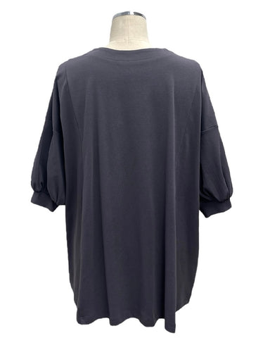 ayane予約<br>チュールジレ付きTシャツ