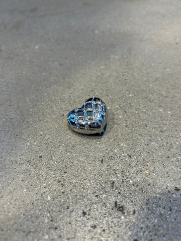 Sea'ds Mara<br>Quilting heart motif brooch
