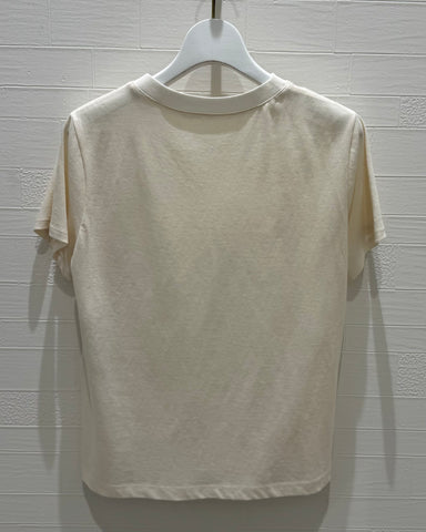 cafune<br>ロゴプリントTシャツ
