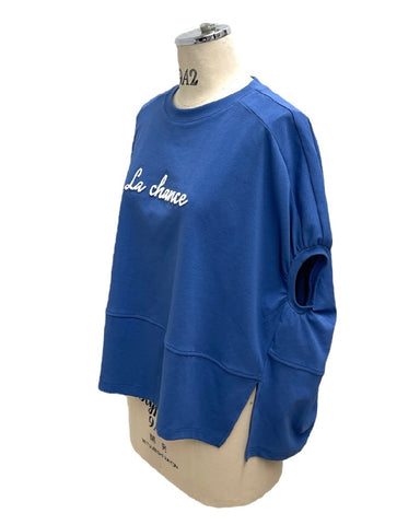 ayane予約<br>モールロゴ刺繍Tシャツ