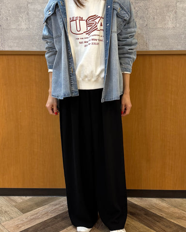 cafune<br>ノルディスワイドパンツ