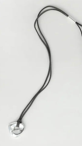Nothing And Others<br> Fuzzytriangle Code Necklace