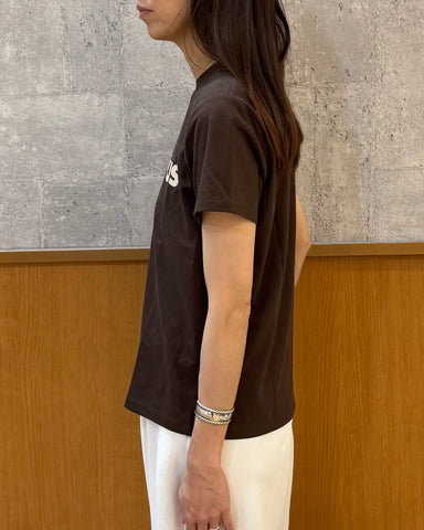 cafune<br>ロゴプリントTシャツ