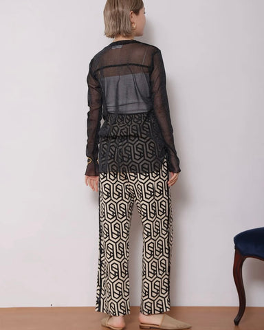 Herencia<br> Sheer nuance tops