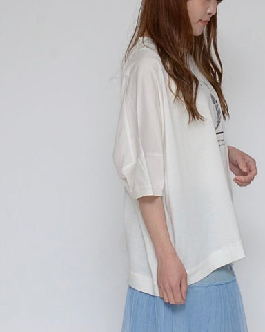 Praia<br>ナンバー転写ドルマンTシャツ