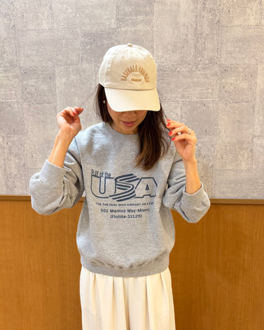 LE MELANGE <br>ロゴ刺繍キャップ