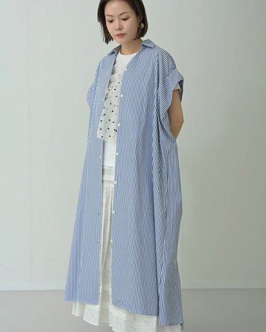 Herencia<br>バックリボンシャツドレスワンピース
