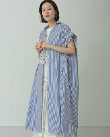Herencia<br>バックリボンシャツドレスワンピース