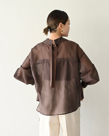 Herencia<br>Back Ribbon Relax Blouse