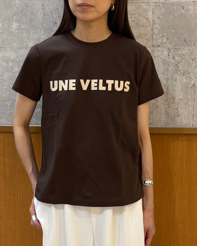 cafune<br>ロゴプリントTシャツ