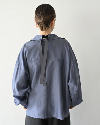 Herencia<br>Back Ribbon Relax Blouse