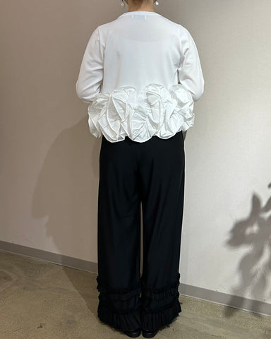 Mewl <br>ペタルフリルカーディガン