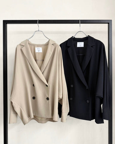 cafune<br>drape washer dolman jacket