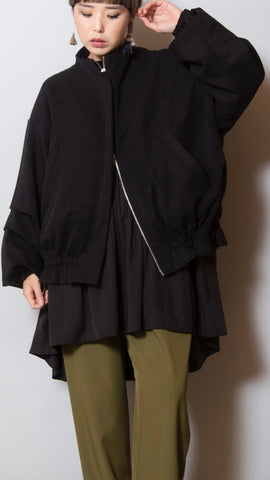 loab<br>タックスリーブギャザーブルゾン