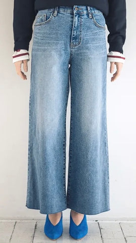 INDIMARK<br>カットオフワイドデニム