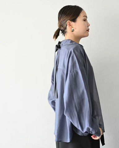 Herencia<br>Back Ribbon Relax Blouse