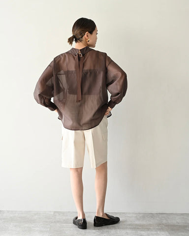 Herencia<br>Back Ribbon Relax Blouse