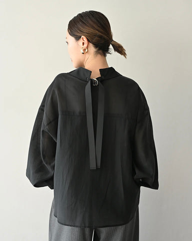 Herencia<br>Back Ribbon Relax Blouse