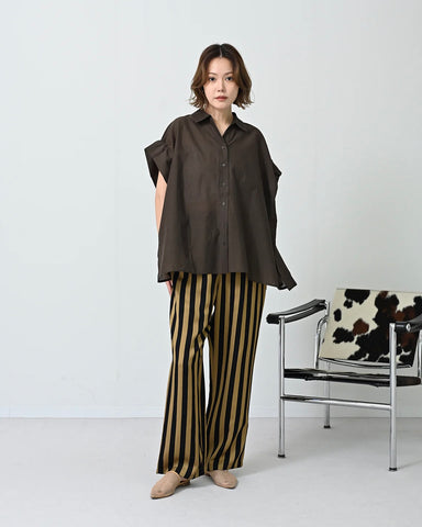 Herencia<br>シアーバックリボン ボックスシャツ