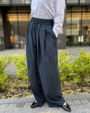 cafune<br>cotton nylon wide easy pants