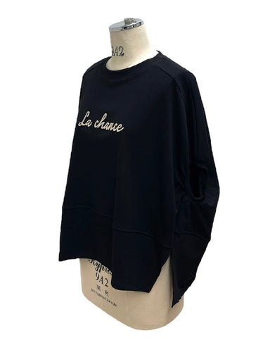 ayane予約<br>モールロゴ刺繍Tシャツ