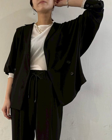 cafune<br>drape washer dolman jacket