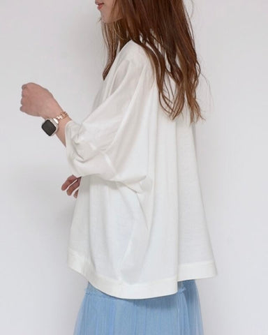 Praia<br>ナンバー転写ドルマンTシャツ