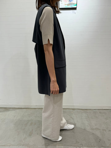 cafune<br>バックスリットジレ