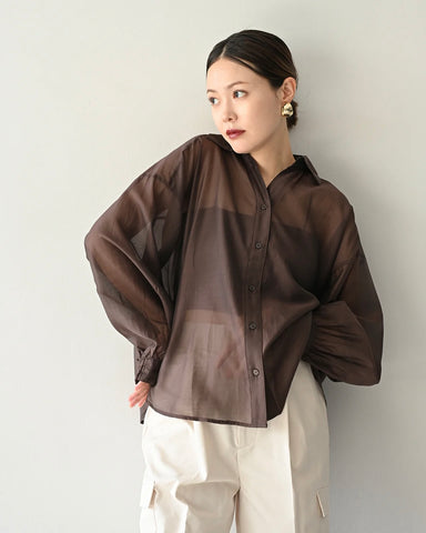 Herencia<br>Back Ribbon Relax Blouse
