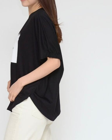 Praia<br>BOXプリントカットソー