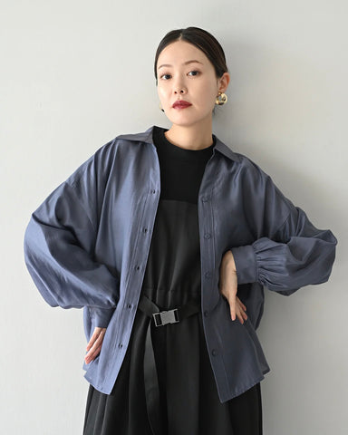 Herencia<br>Back Ribbon Relax Blouse