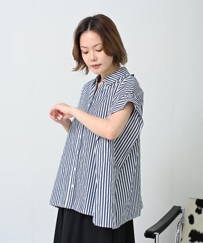 Herencia <br>Back ribbon blouse