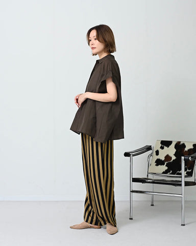 Herencia<br>シアーバックリボン ボックスシャツ